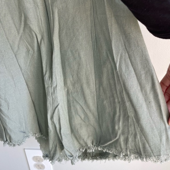 Princess Polly Rally Playsuit Khaki Sage Green Romper - US Size 6 - NWT - Picture 14 of 14